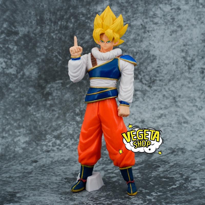 Mô hình Dragon Ball - Mô hình Songoku Son Goku Super Saiyan trang phục hành tinh Yardrats dịch chuyển tức thời - 22cm