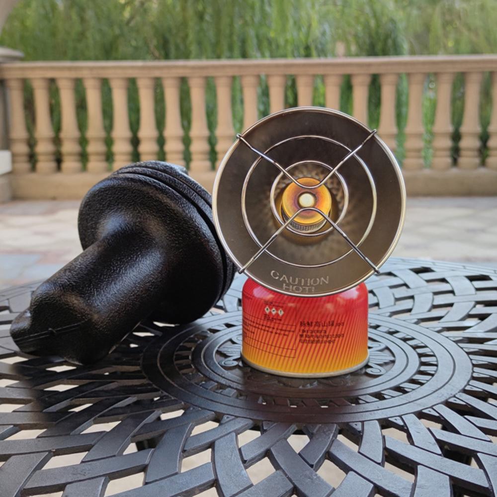 Outdoor Portable Piezo Ignition Gas Heater Warmer Heating Stove for Camping Hiking Backpacking