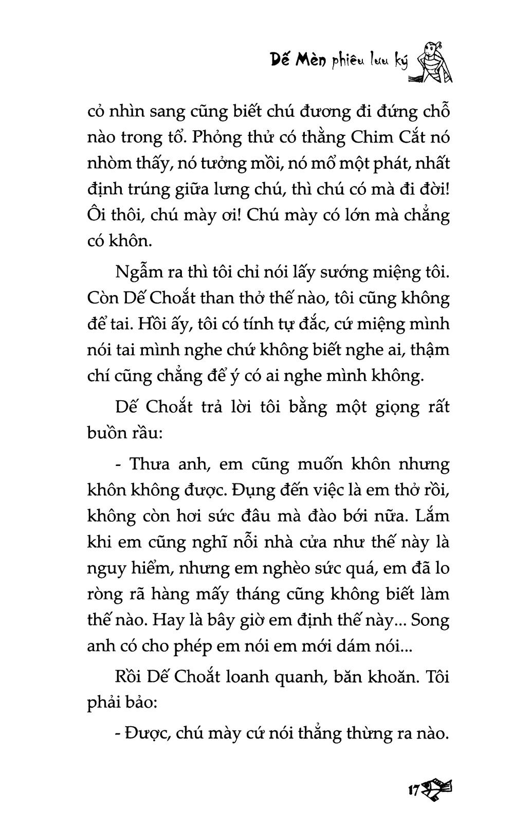 Dế Mèn Phiêu Lưu Ký - Diary Of A Cricket (Song Ngữ Việt - Anh) (Tái Bản 2019)