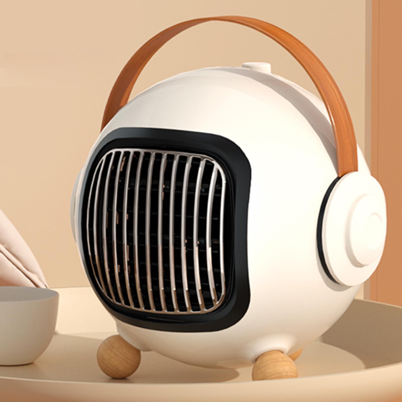 Electric Space Heater Remote Control Warm Air Blower for Living Room