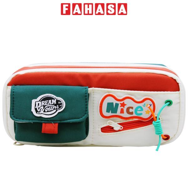 Bóp Viết Vải Nice - Shunde 9119 - Màu Xanh Lá