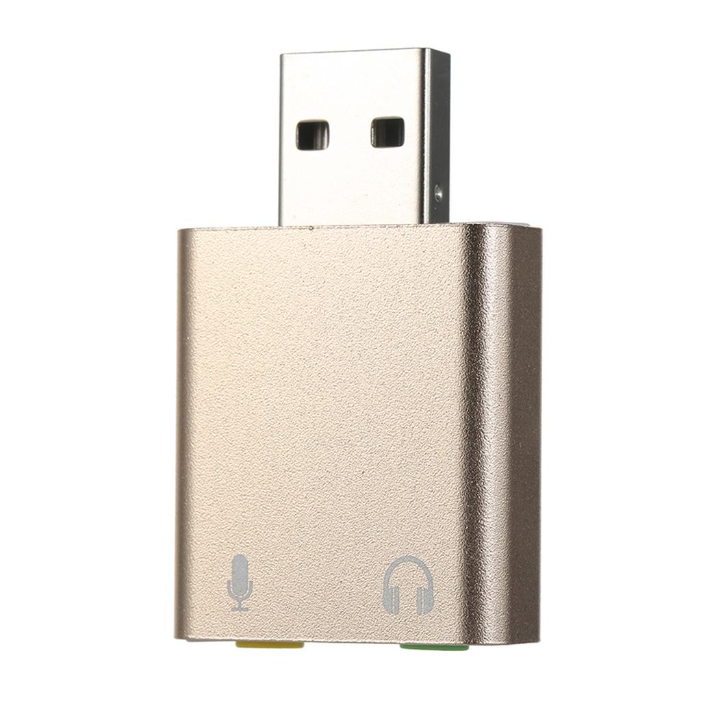Thẻ âm thanh mở rộng USB 7.1 sang 3.5mm cho PC Laptop