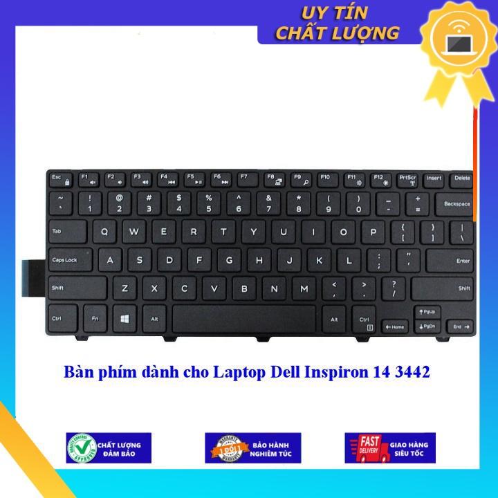 Bàn phím dùng cho Laptop Dell Inspiron 14 3442 - Hàng Nhập Khẩu New Seal