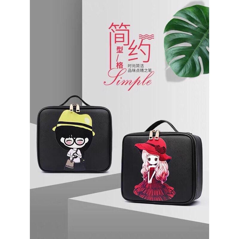 Cốp vải trang điểm 10x26x23cm