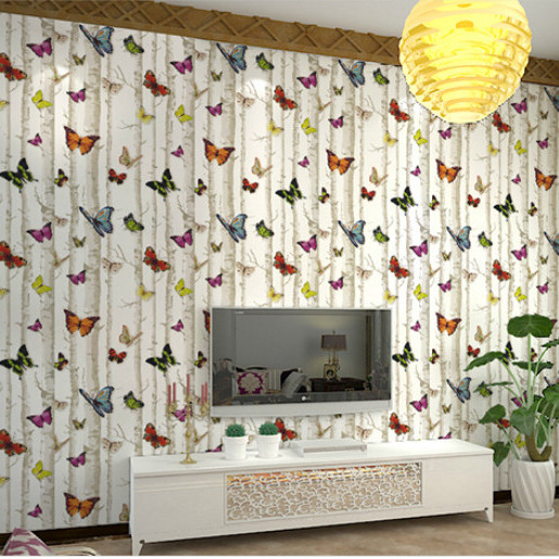 GIẤY DÁN TƯỜNG KHỔ 45CMX10M BƯƠM BƯỚM