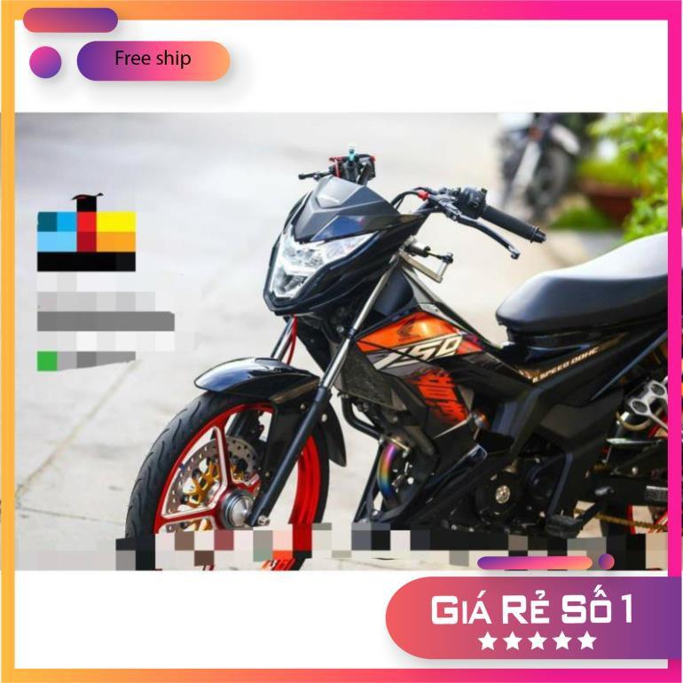 Tem rời dành cho SONIC 150 ĐEN