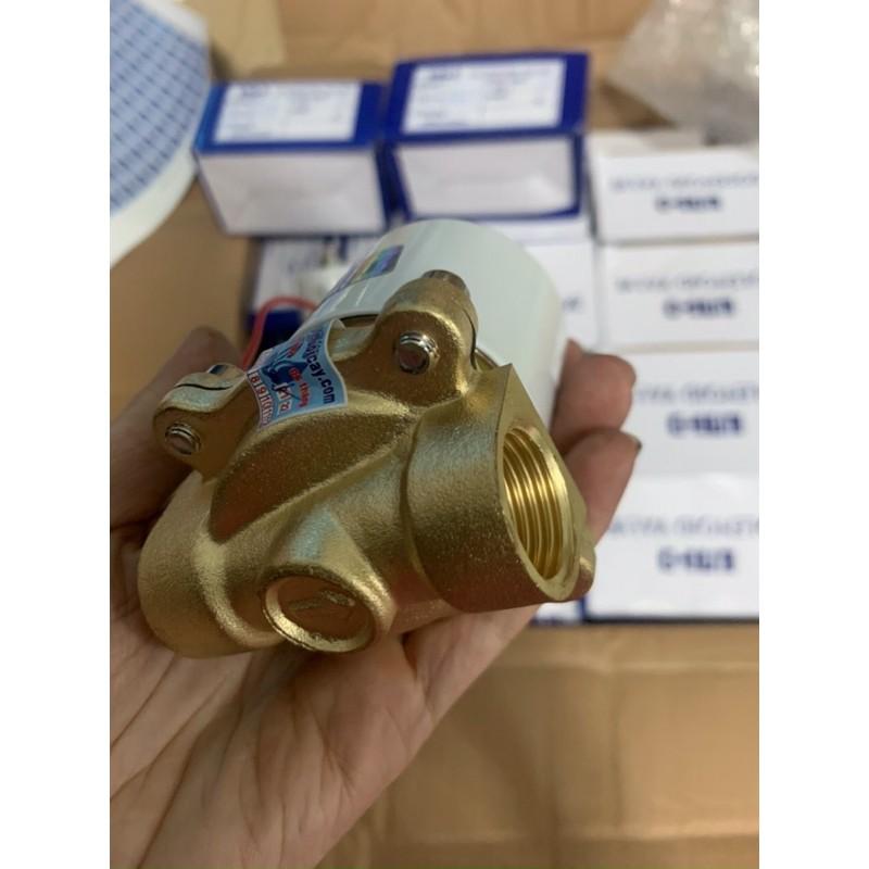 Bộ van điện từ UNiD phi 27mm, van nước tự động đóng mở bằng điện - công tắc hẹn giờ tự động