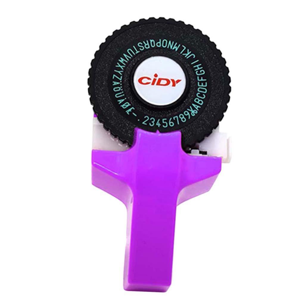 Manual DIY  LetterEmbossing Typewriter  Label