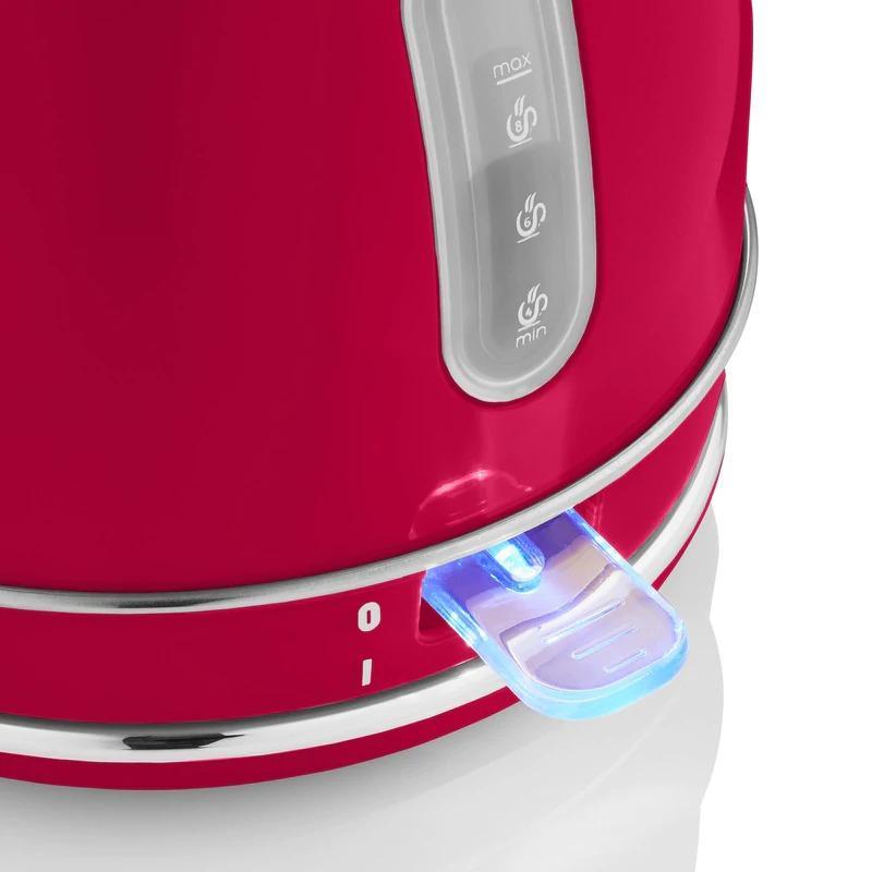 Ấm Siêu Tốc Swan Retro, Ấm Đun Nước Dung Tích 1,8L, Phong Cách Cổ Điển, Chất Liệu Thép Không Gỉ Bền Đẹp, Nhập Đức