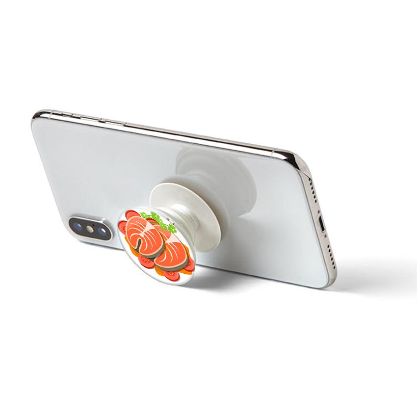 Gía đỡ điện thoại đa năng, tiện lợi - Popsocket - In hình SASHIMI01 - Hàng Chính Hãng