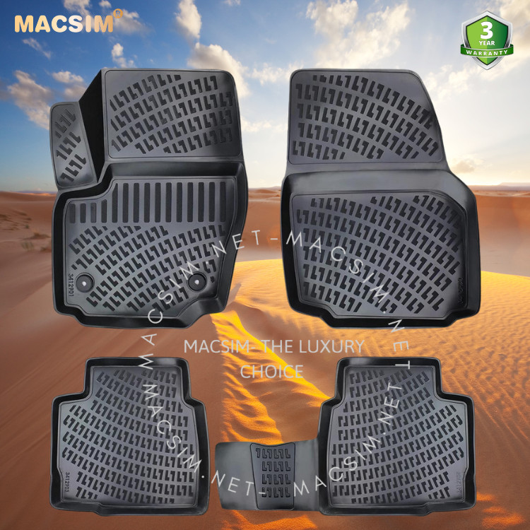 Hình ảnh Thảm lót sàn ô tô nhựa TPU Silicon Ford Mondeo 2007-2014 (MK4) Nhãn hiệu Macsim