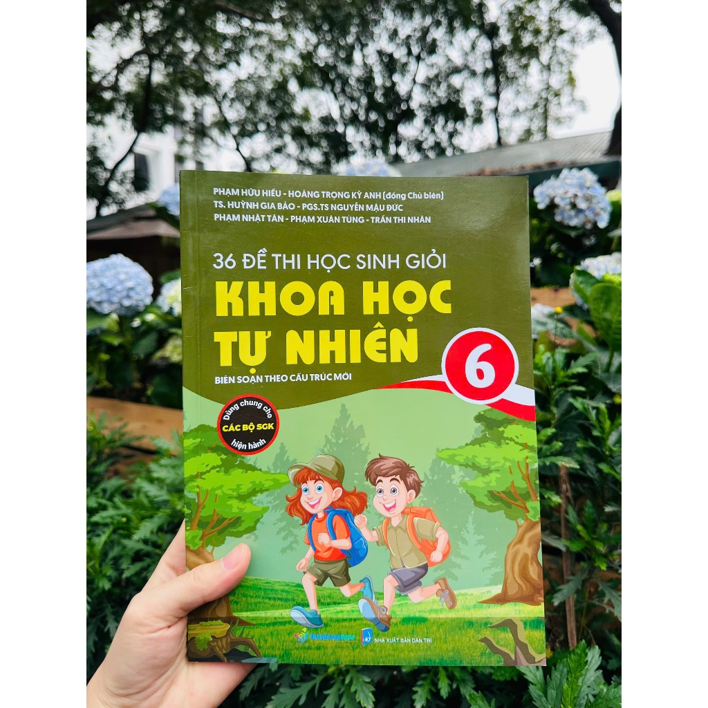 Sách - 36 Đề Thi Học Sinh Giỏi Khoa Học Tự Nhiên 6