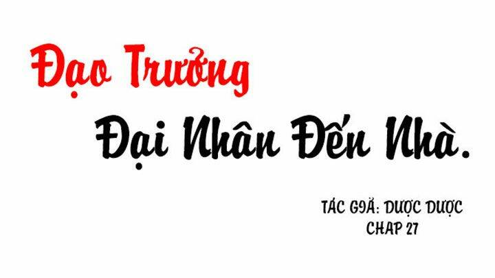 đạo trưởng đại nhân đến nhà chapter 27 1