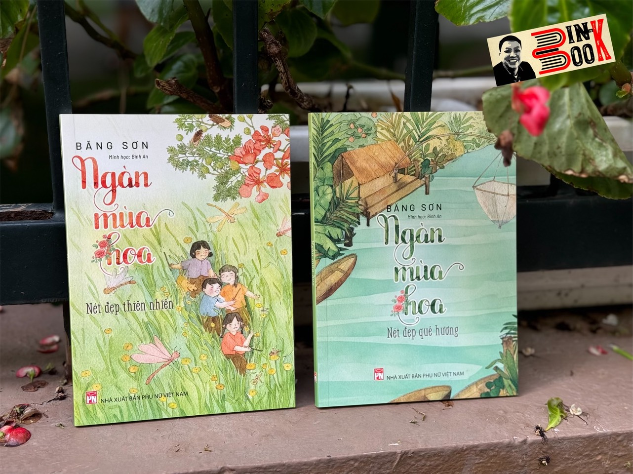 BỘ SÁCH NGÀN MÙA HOA – NÉT ĐẸP THIÊN NHIÊN &amp; NÉT ĐẸP QUÊ HƯƠNG - Băng Sơn – NXB Phụ Nữ Việt Nam