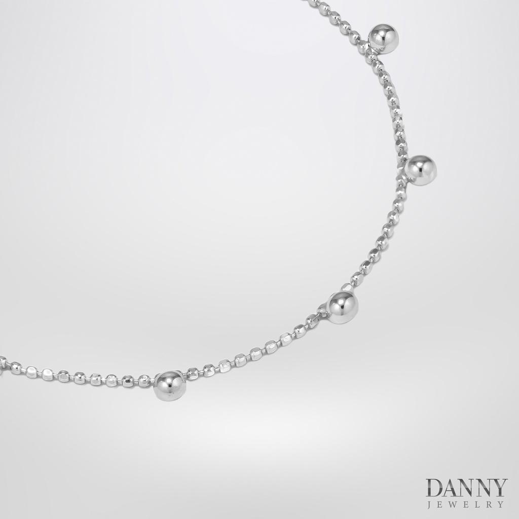 Lắc Tay Danny Jewelry Bạc 925 Xi Rhodium Phụ Kiện Bi LACY450