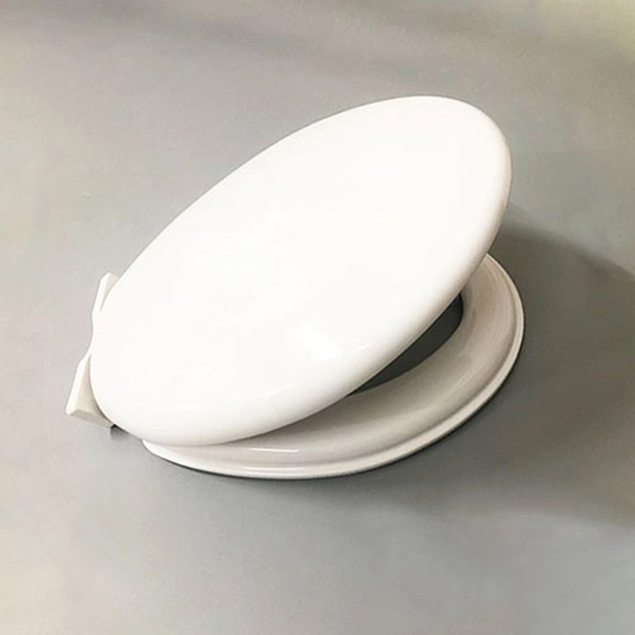 Nắp bồn cầu rơi êm Hùng Anh HA05 chất liệu nhựa nguyên sinh ABS, trọng lượng 1.8kg - Hoa Sen Home - Hàng chính hãng