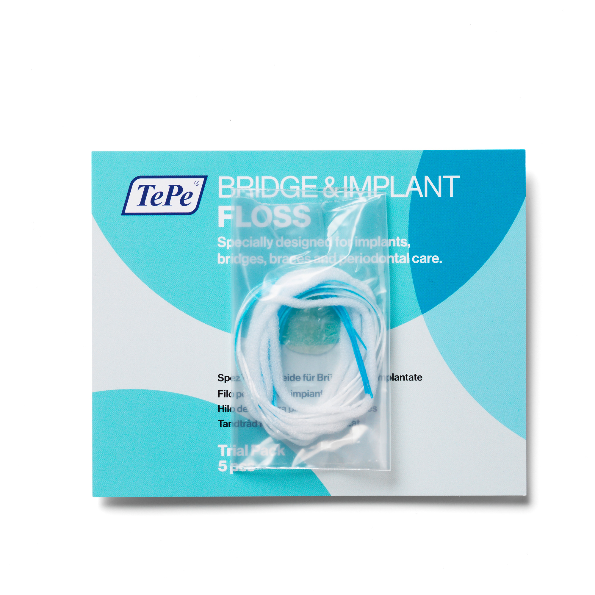Chỉ nha khoa cho cầu mão răng Tepe Bridge - Implant Floss