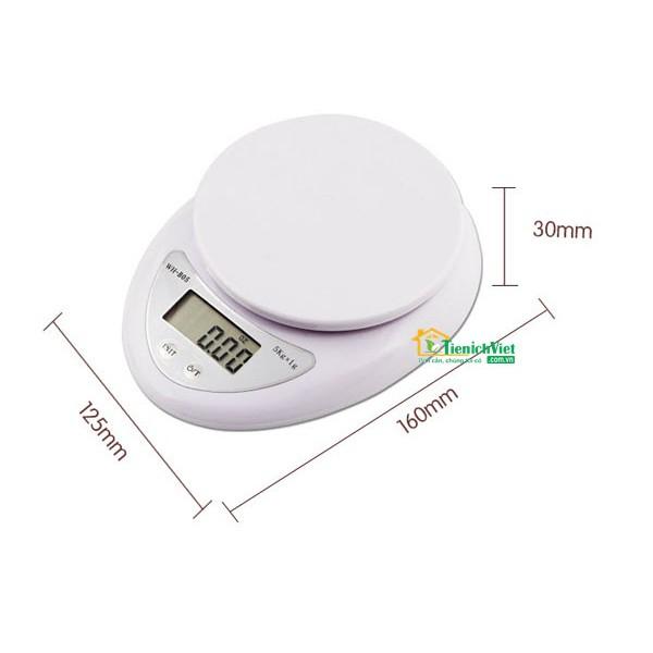 Cân điện tử tiểu ly B05 5kg -1g