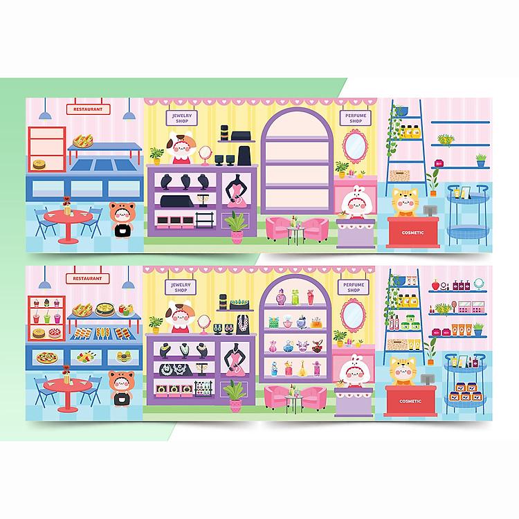 Sách Trò chơi Đồ hàng (Hơn 200 Stickers) - ảnh 5