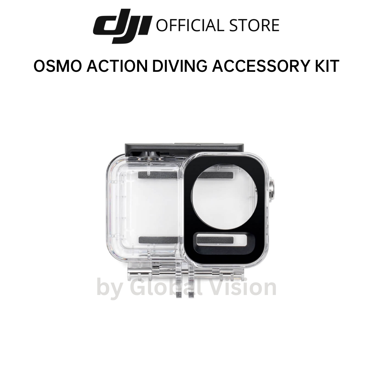 Bộ phụ kiện lặn chống nước chuyên dụng DJI dành cho Osmo Action camera hành động cao cấp - Hàng chính hãng
