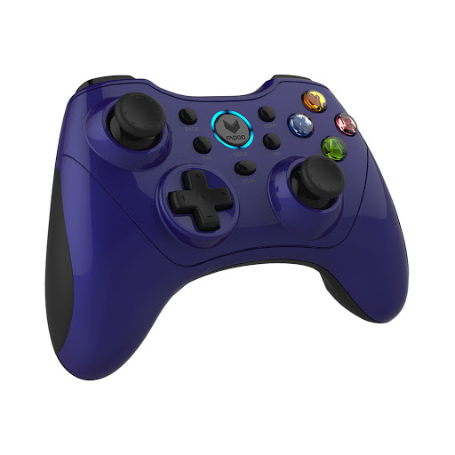 Tay Cầm Gamepad Không Dây Rapoo V600S Xanh Đậm - Hàng Chính Hãng