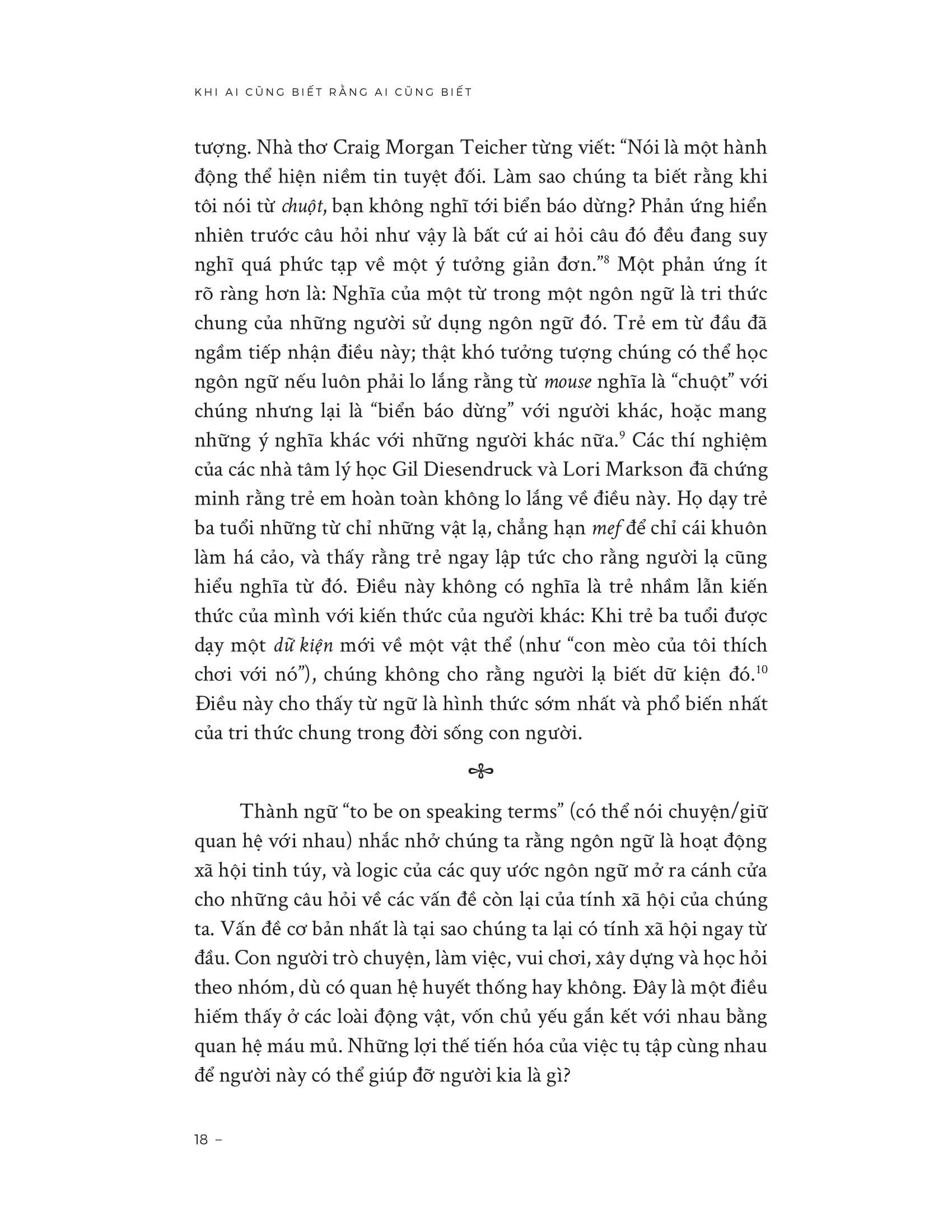 Sách - Khi Ai Cũng Biết Rằng Ai Cũng Biết - When Everyone Knows That Everyone Knows
