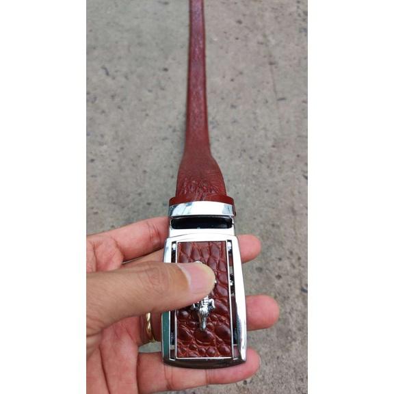 Thắt Lưng Da Bụng Cá Sấu N22ND_B