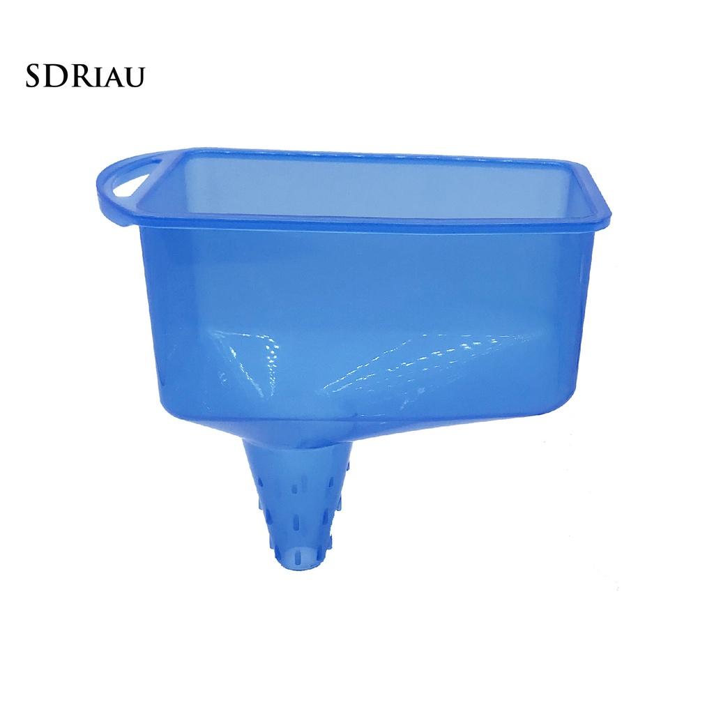 *QCQJ* Oil Funnel Efficient Adding Oil Compact Small Size Blue Car Funnel for Motor