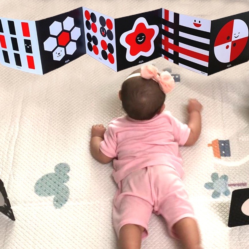 Bộ Thẻ Zigzag Kích Thích Thị Giác Trí Não Cho Trẻ Sơ Sinh - Lalala Baby