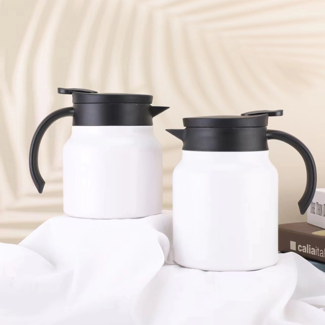 Bình trà giữ nhiệt gốm sứ GOSU dung tích 1000ml