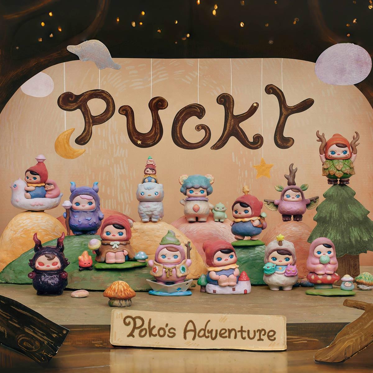 Đồ Chơi Mô Hình Pop Mart PUCKY Poko's Adventure Series Figures (Mẫu Bên Trong Là Ngẫu Nhiên)