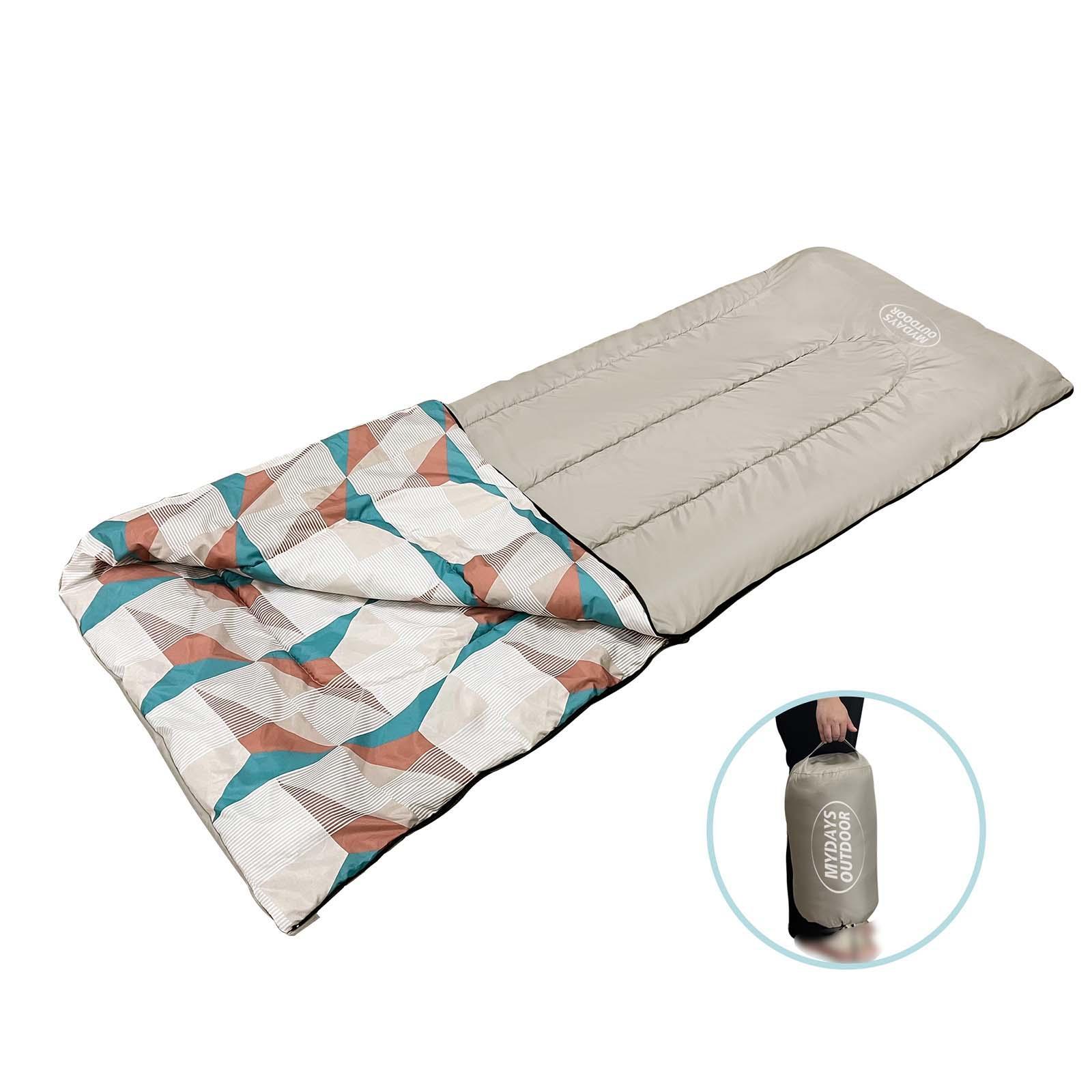 Spring Fall Thin Sleeping Bag Waterproof Comfortable for Camping Traveling Hiking