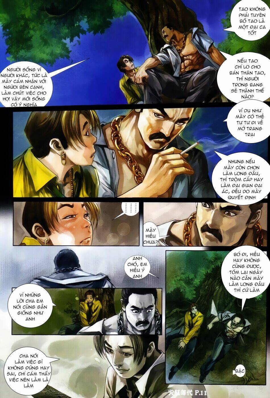 hỏa hồng niên đại hắc cốt đường chapter 50 10