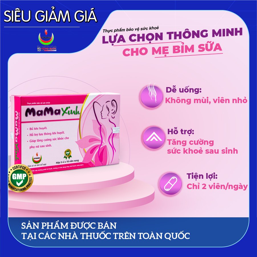 MaMa Xinh - Năng Động - Dành cho Phụ Nữ sau khi Sinh