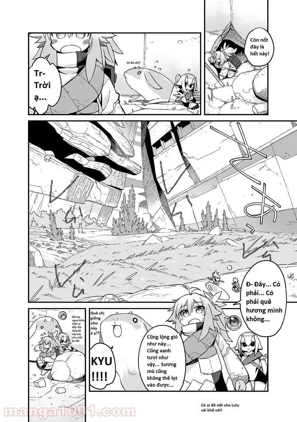 ngay cả khi hậu tận thế, thật hạnh phúc vẫn còn được sống... chapter 18.2 5