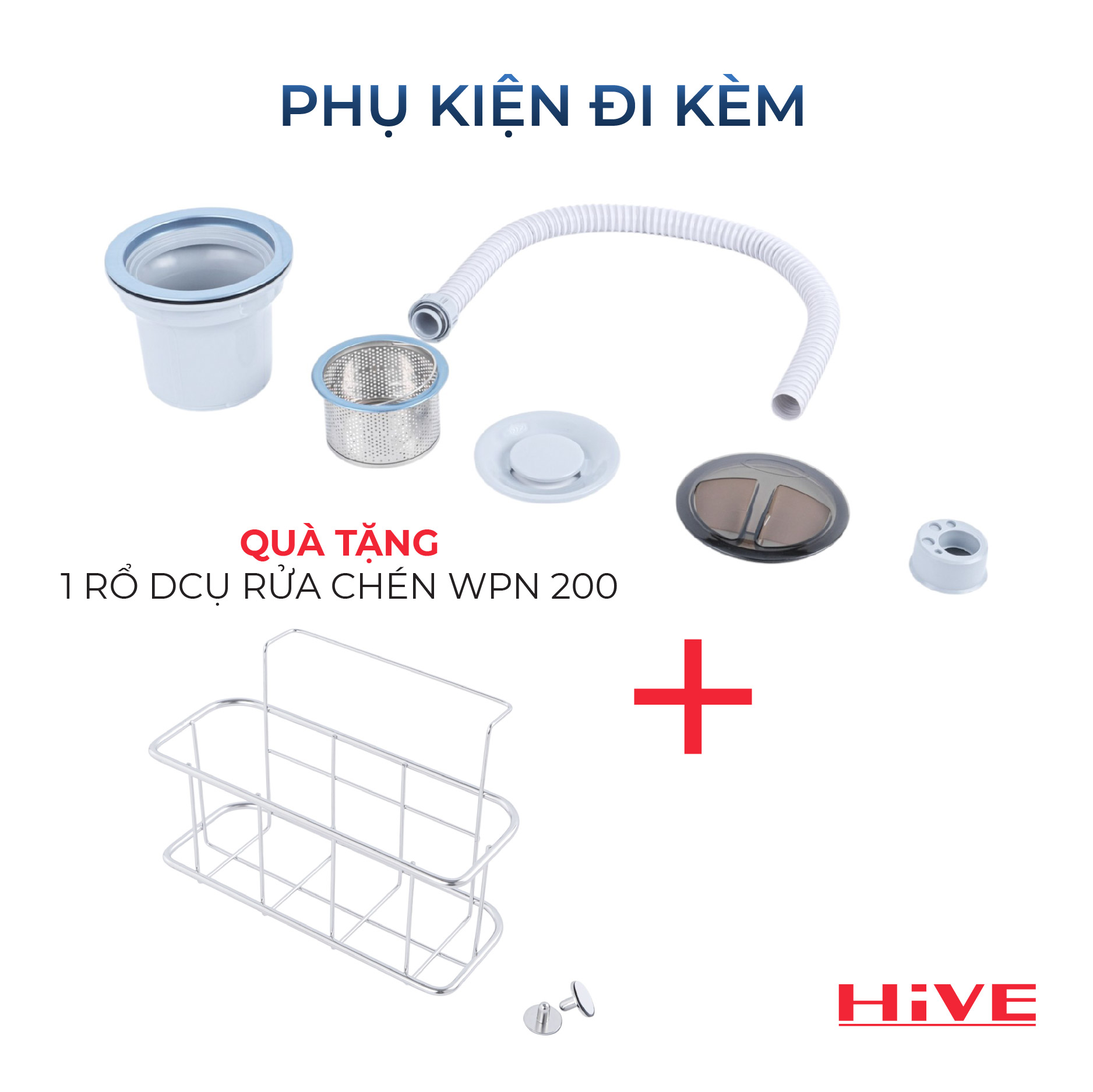 KỆ BỒN RỬA CHÉN INOX DJVW-002