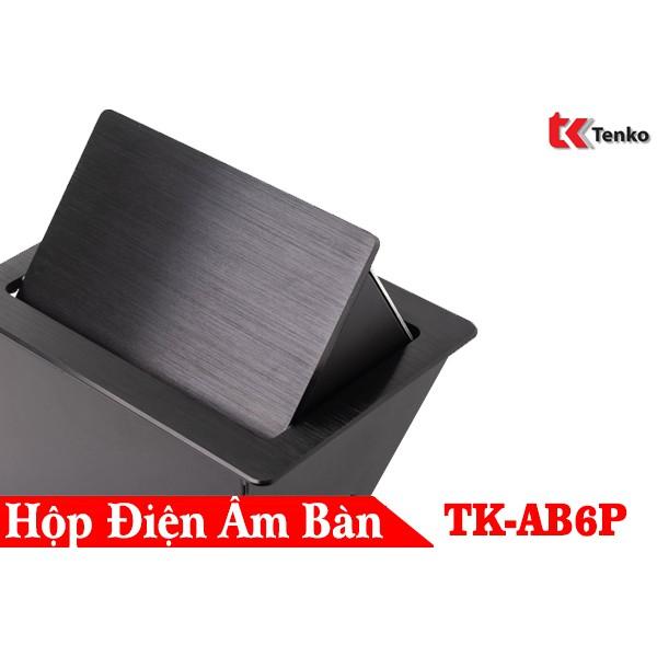 Hộp Ổ Cắm Điện Âm Bàn HDMI-VGA-AV-LAN TK-AB6P