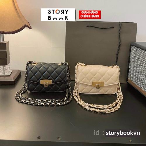 Túi đeo chéo đeo vai CNK mini nữ size 20cm đứng form sang chảnh STORYBOOK