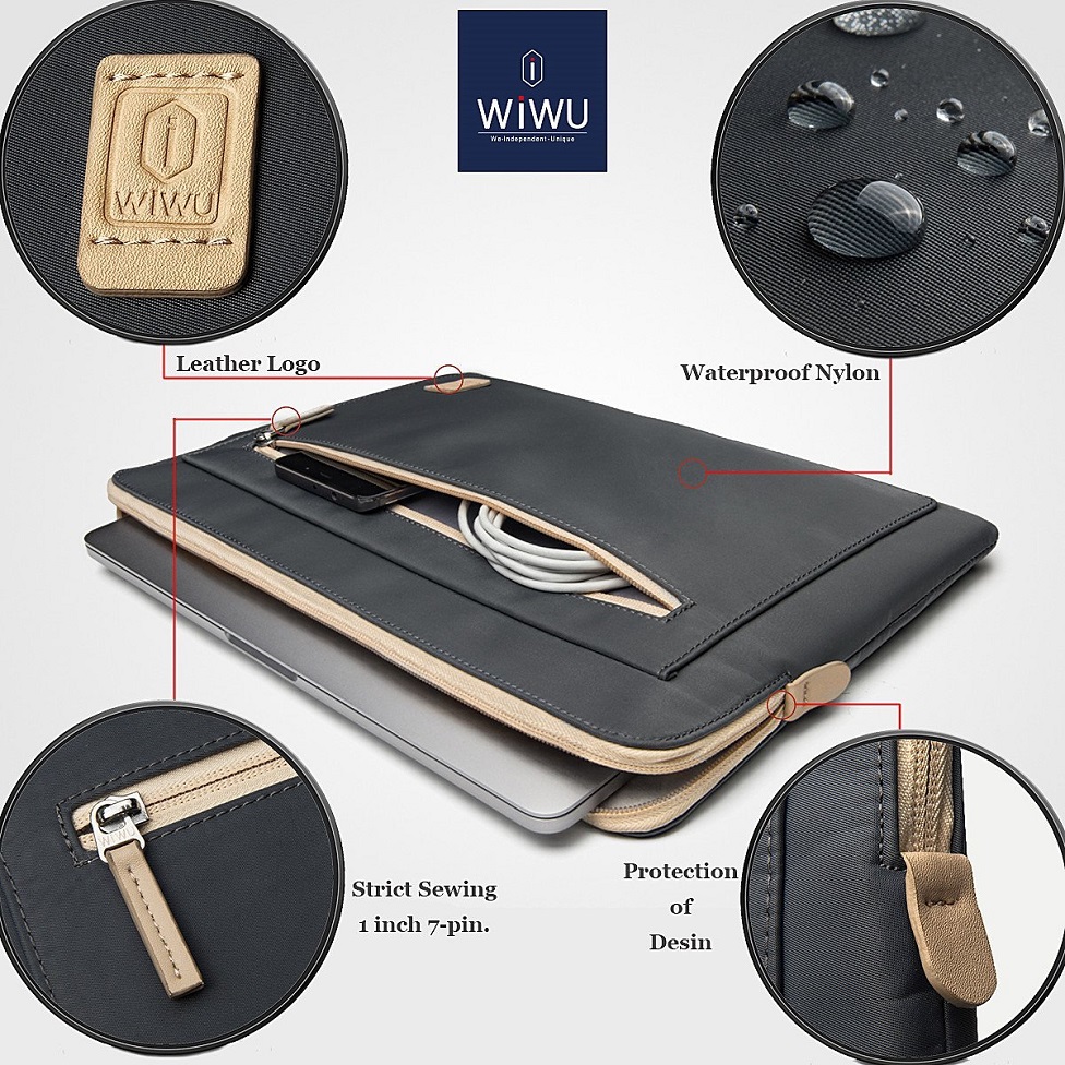 TÚI CHỐNG SỐC WIWU ATHENA SLEEVE DÀNH CHO LAPTOP