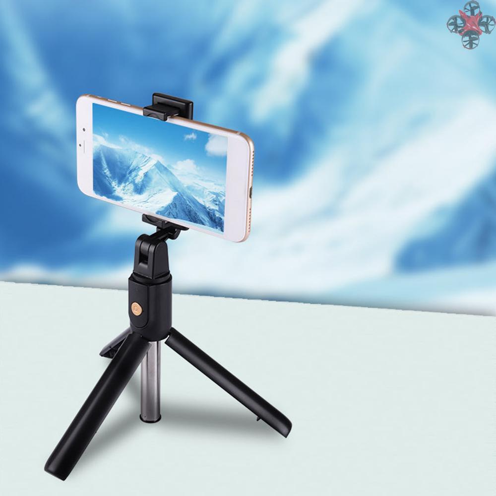 Gậy Ba Chân 2 Trong 1 Kèm Giá Đỡ Cho Điện Thoại Hỗ Trợ Quay Video / Livestream