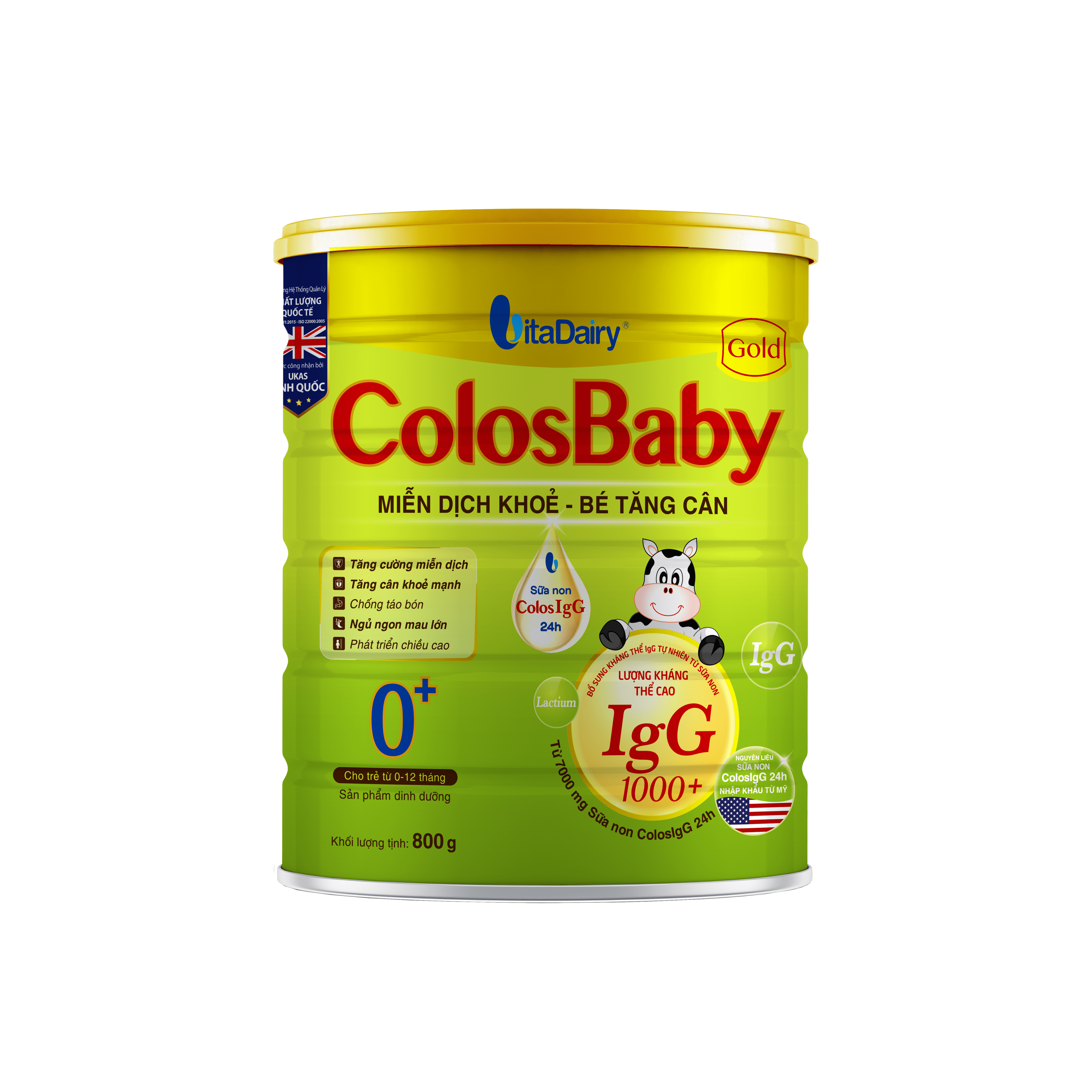 COLOSBABY GOLD 0+ 800G - S
