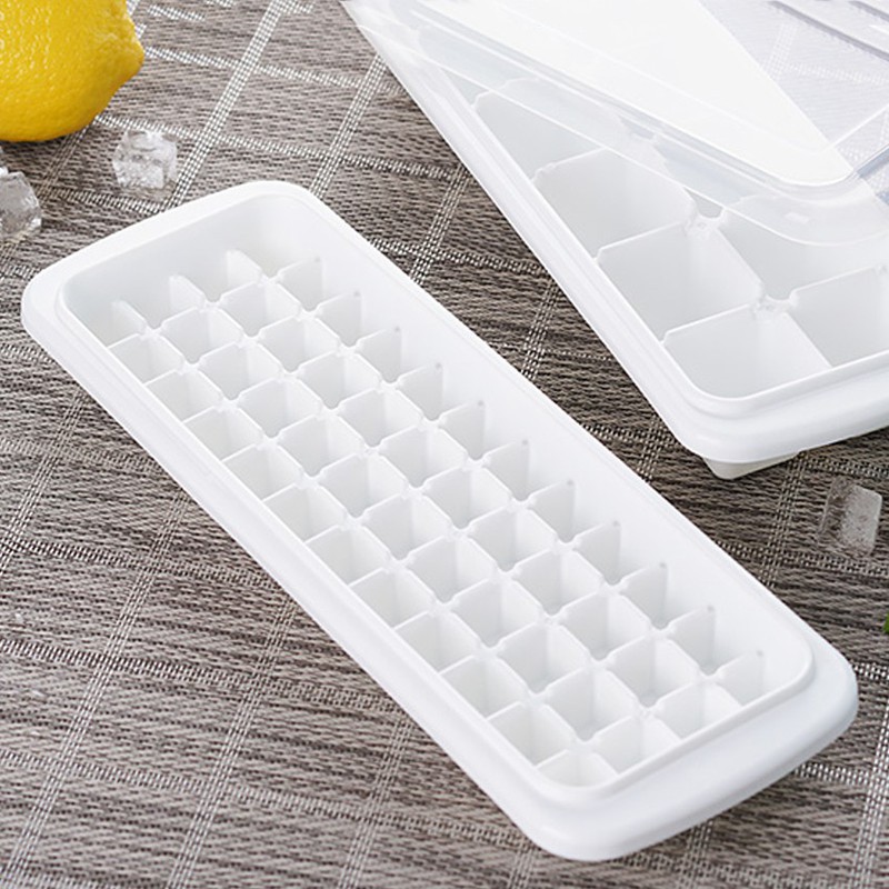 Khay Đá Kèm Nắp  Kháng Khuẩn - Nội Địa Nhật Bản