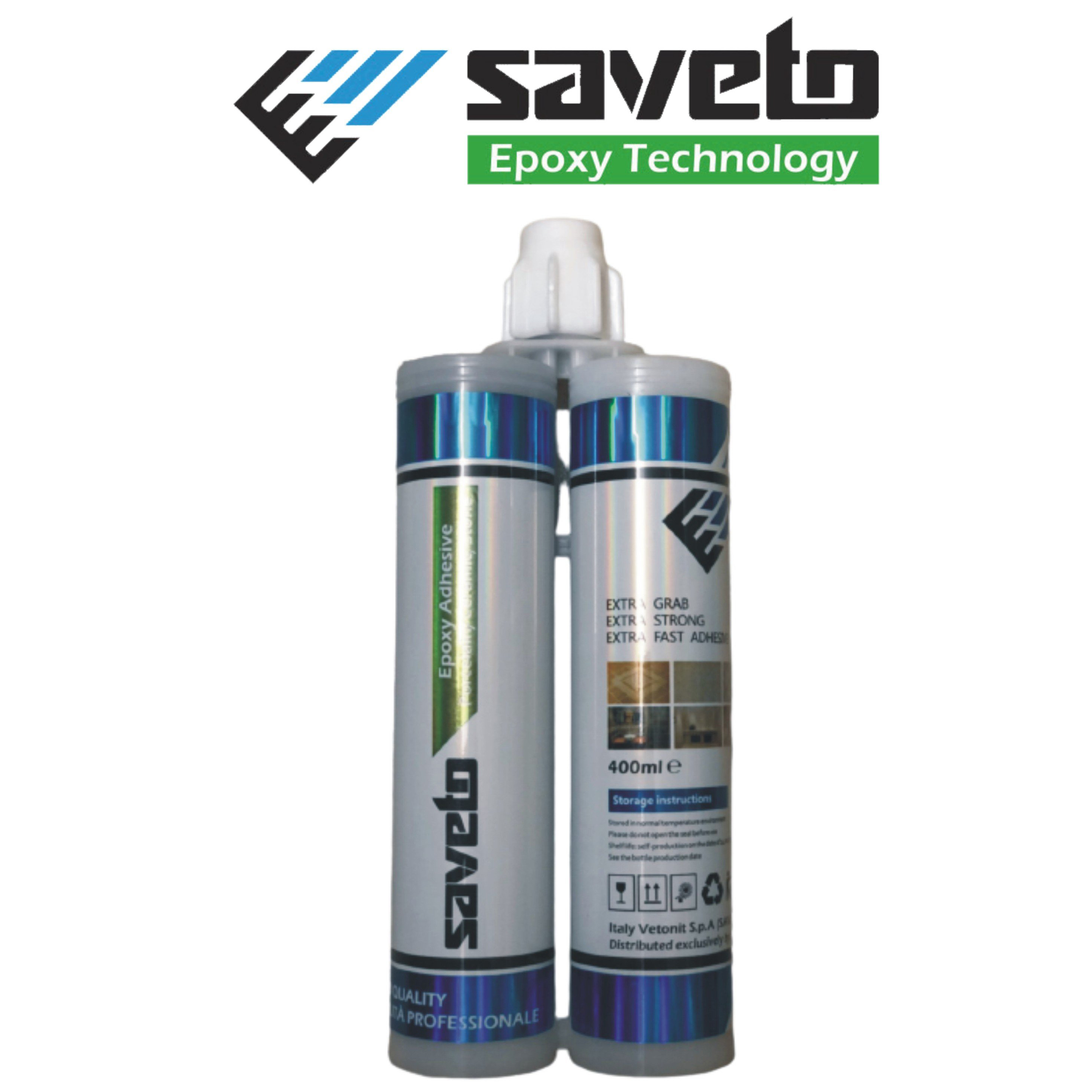 Keo chít mạch Saveto Epoxy hai thành phần - 18 màu - Hàng chính hãng