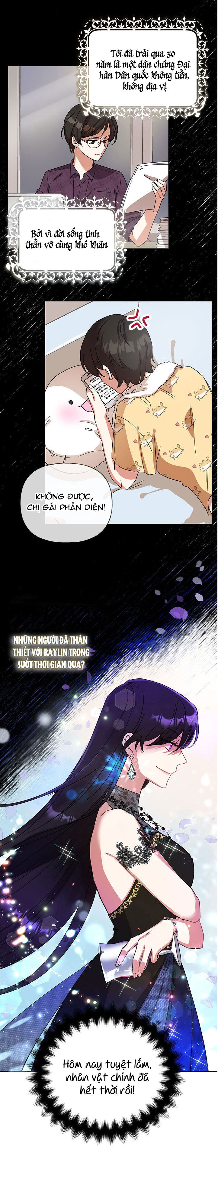 hôm nay cũng là ngày vui của ác nữ chapter 1 9