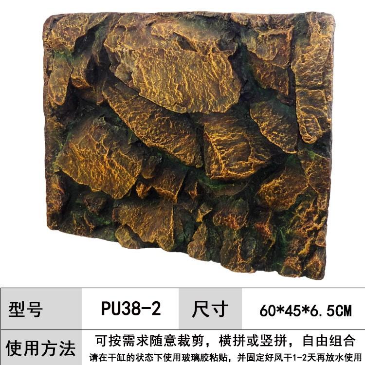 BACKGROUND 3D trang trí bể cá - Phông nền 3D hồ cá