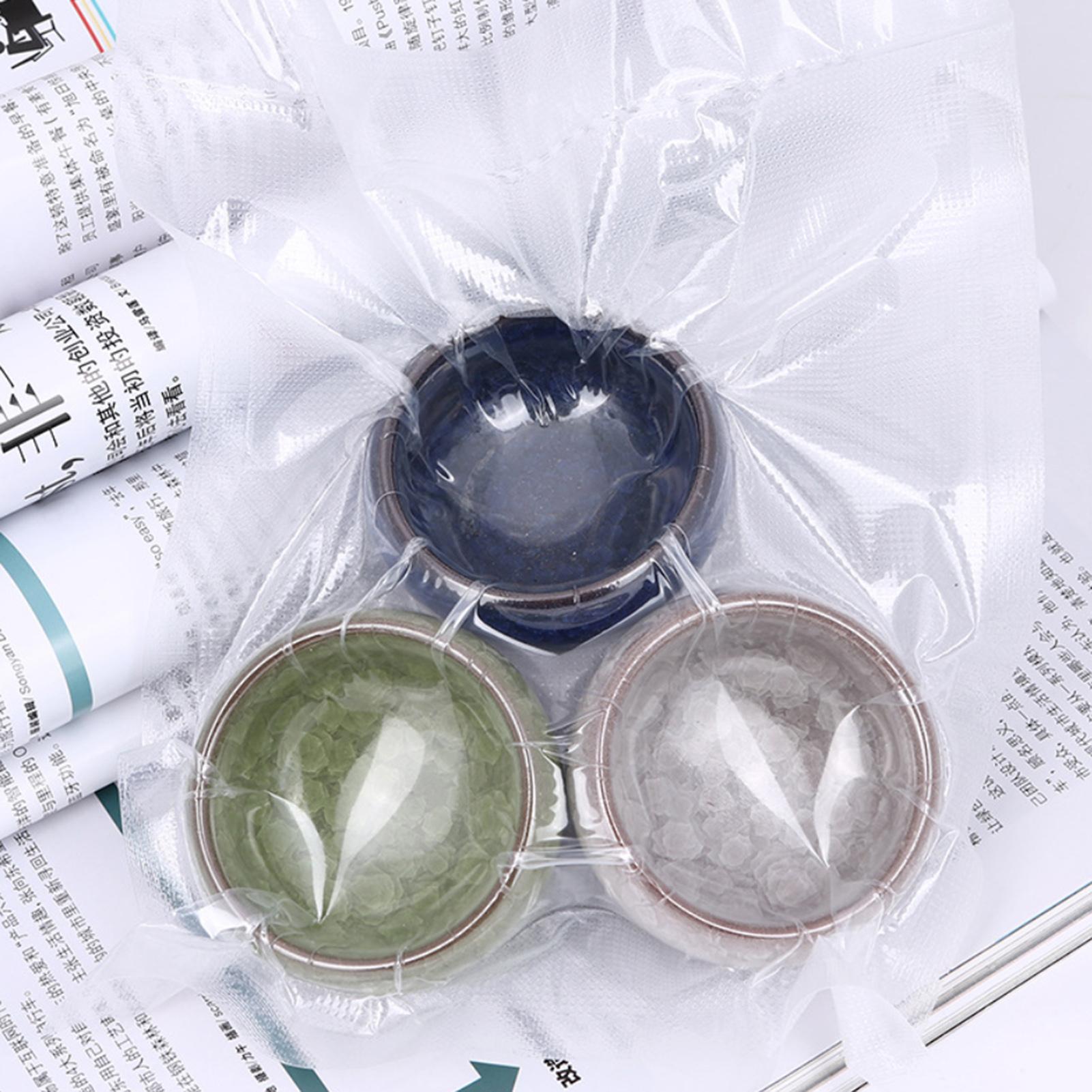 100 cái Túi hút chân không dập nổi, bảo quản thực phẩm nhà bếp