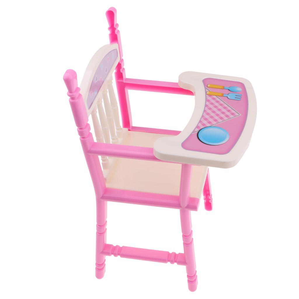 Foldable  High Chair & Cradle Toy for Reborn Doll MellChan Baby Doll