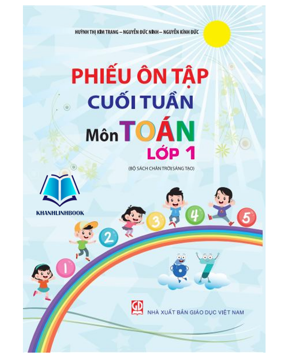 Sách - Phiếu ôn tập cuối tuần môn Toán lớp 1 (Chân trời sáng tạo)