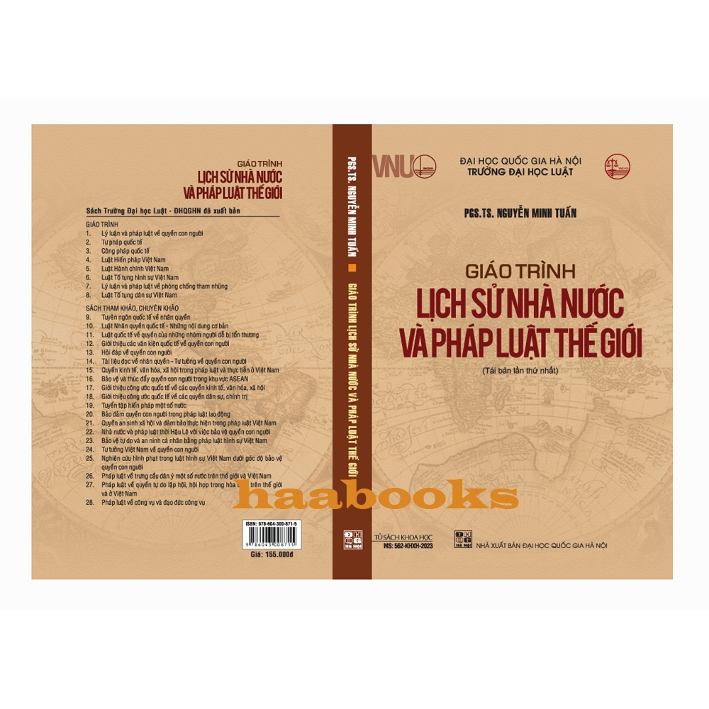 Sách - Giáo Trình Lịch Sử Nhà Nước Và Pháp Luật Thế Giới