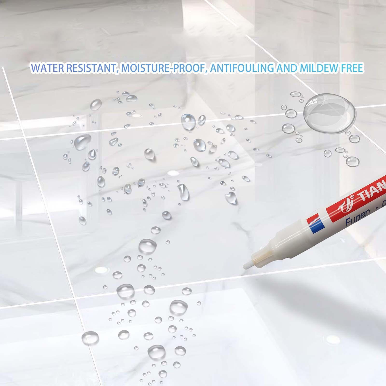 Tile Marker Pen Grout Markers Stain Remover for Floor Kitchen Tile